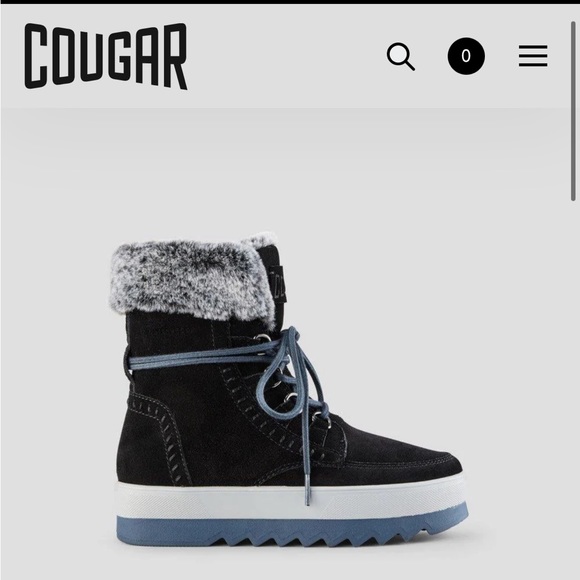 COUGAR WINTER BOOTS. Size 9. Only worn twice. Perfect condition. - Picture 1 of 3